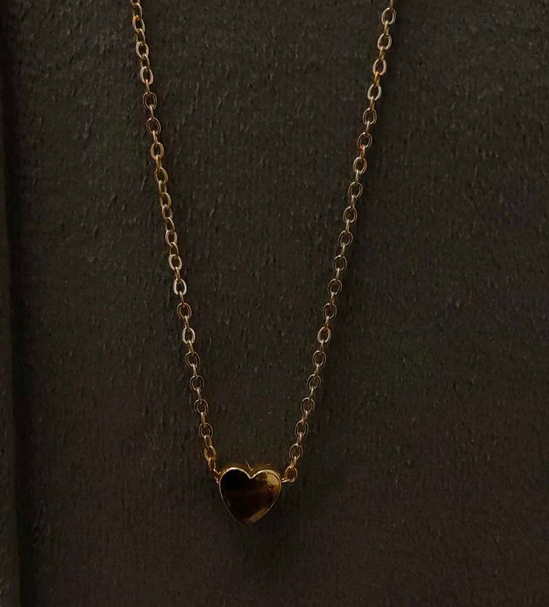Sweet Gold Heart Necklace