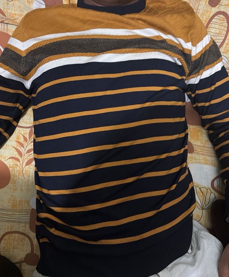 Striped Pullover Sweater