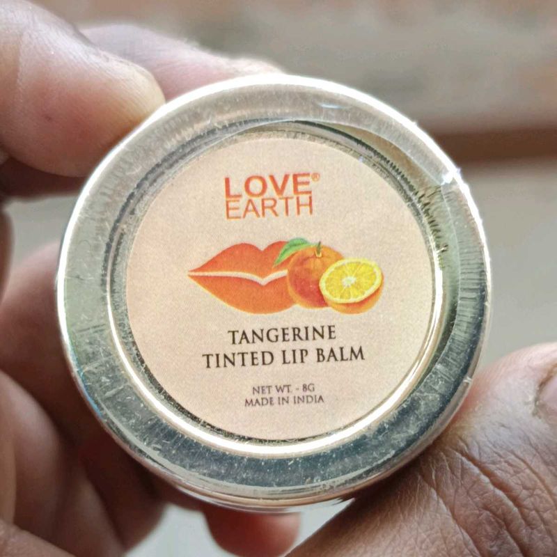 Love Earth Tangerine Lip Balm