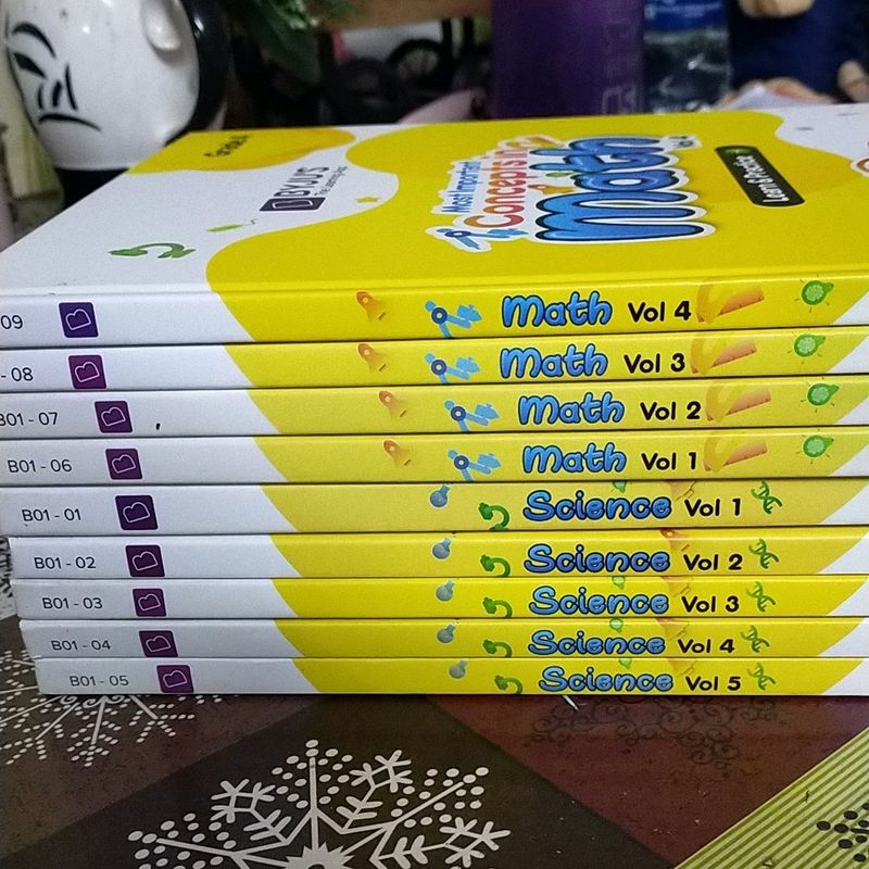 Byjus Books Of Maths N Science Grade 4