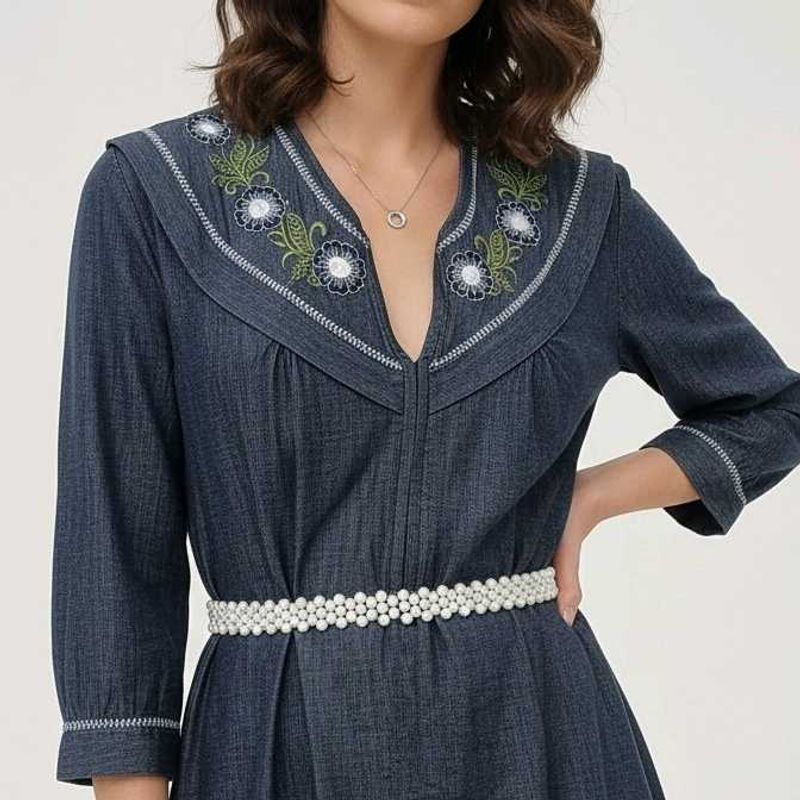 Stretchable Pearl Belt