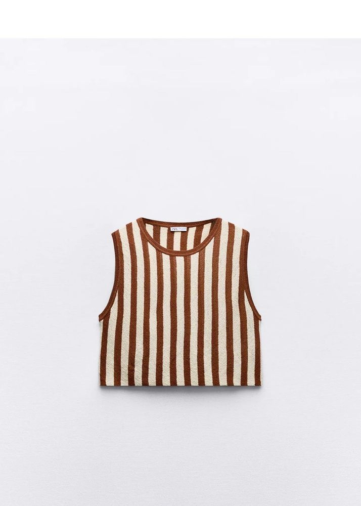 Striped Knit Top