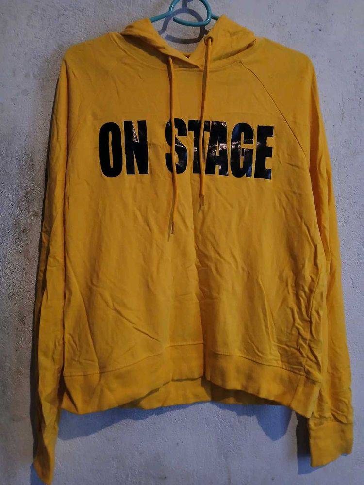 Yellow &#39;On Stage&#39; Hoodie