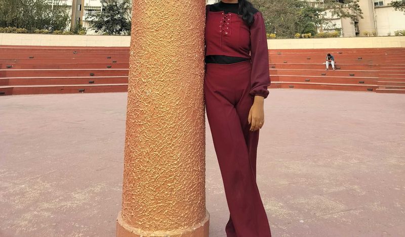 Maroon Two-Piece Set