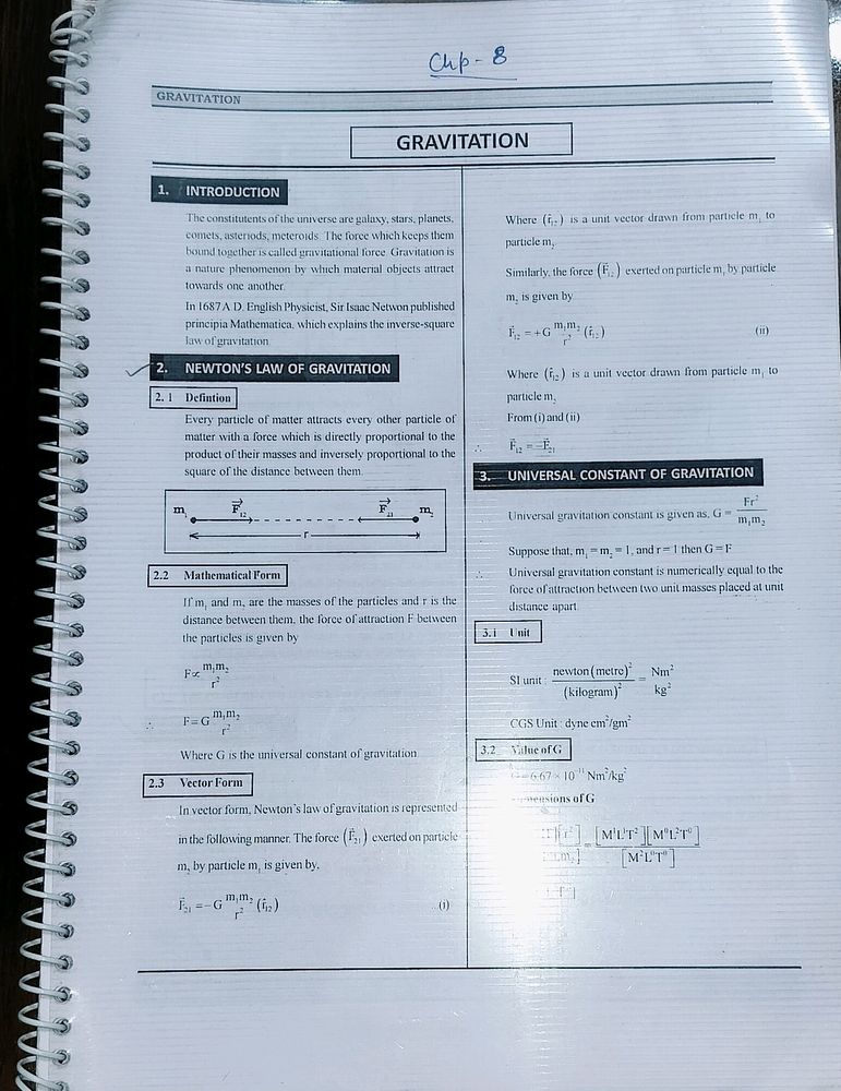 Physics Notes Class 11