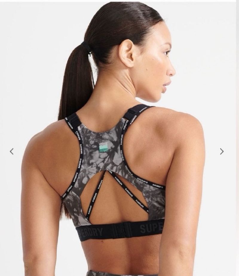 SUPERDRYRunning Tie-Dye Print Sports Bra