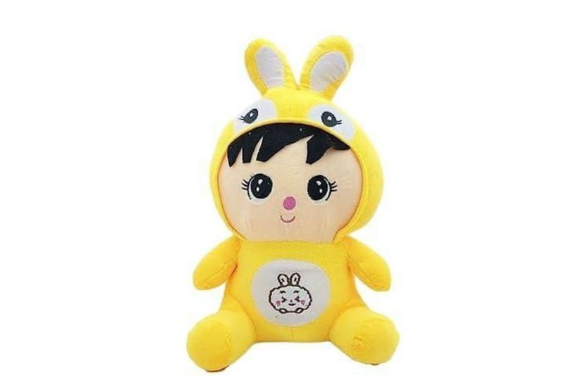 Cute Yellow Bunny Plushie