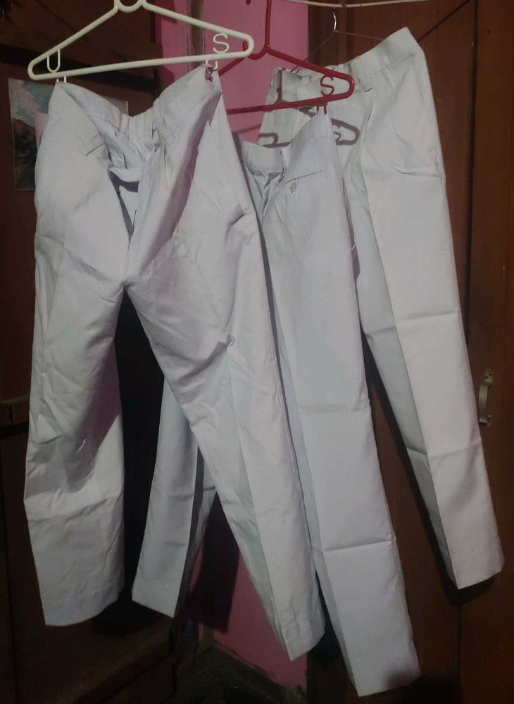 White Trousers - Bundle of 3