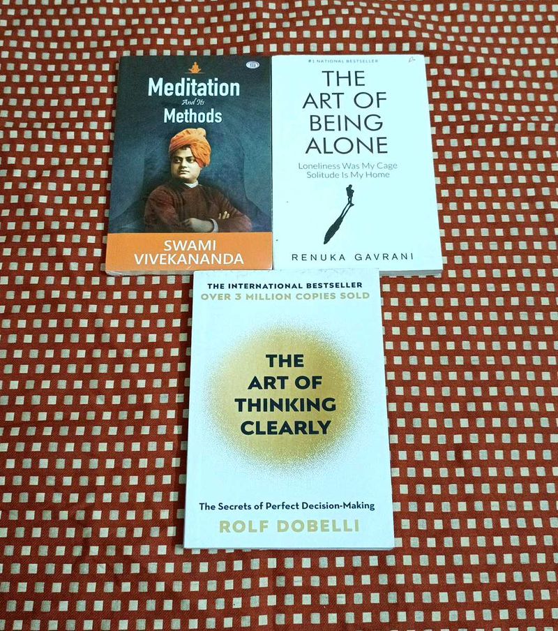 3 Books: Meditation, Art, Thinking
