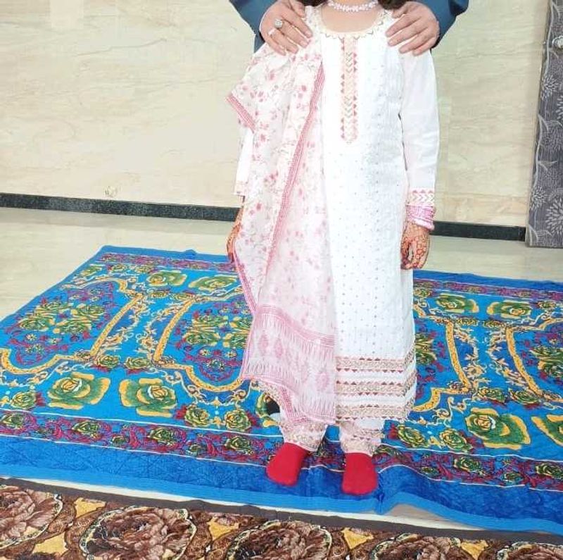 Sober Designer Suit Set For Kids (Pakistani)