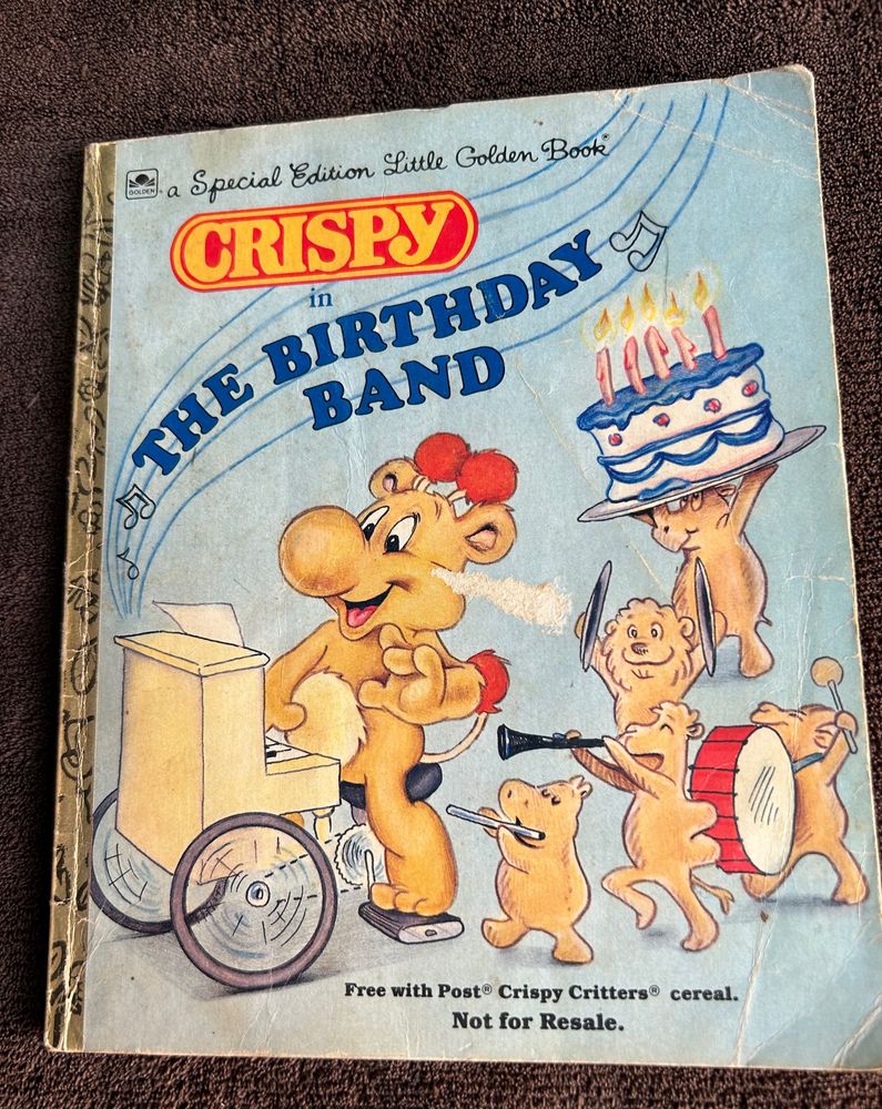 vintage special edition golden book