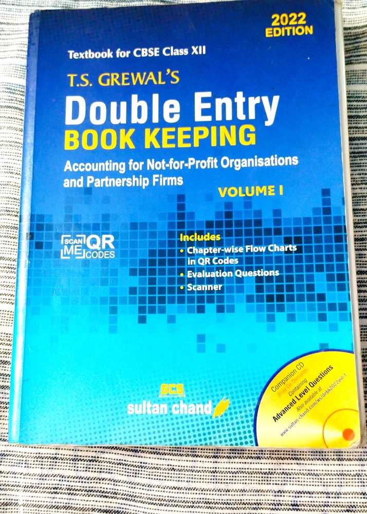 Double Entry Book Keeping For Class-12