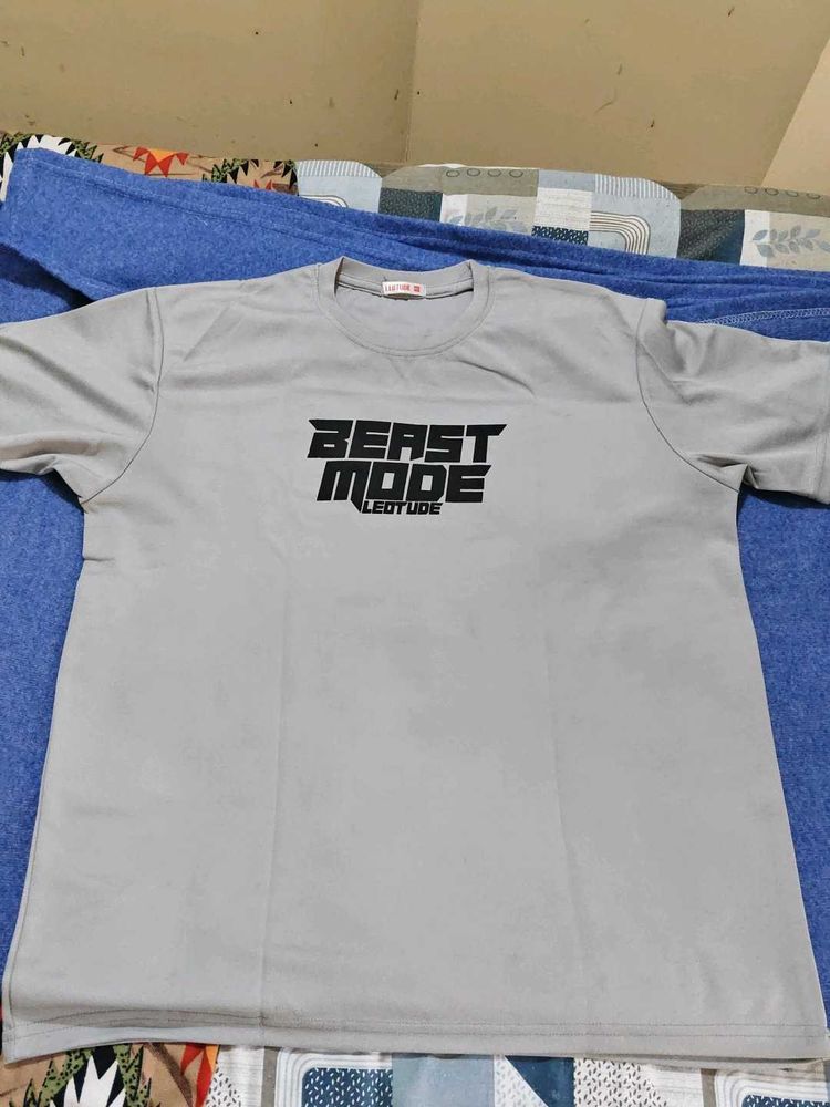 Gray Beast Mode T-shirt