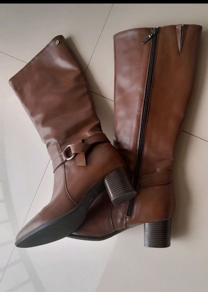 Pierre Cardin Brown Classic Boots
