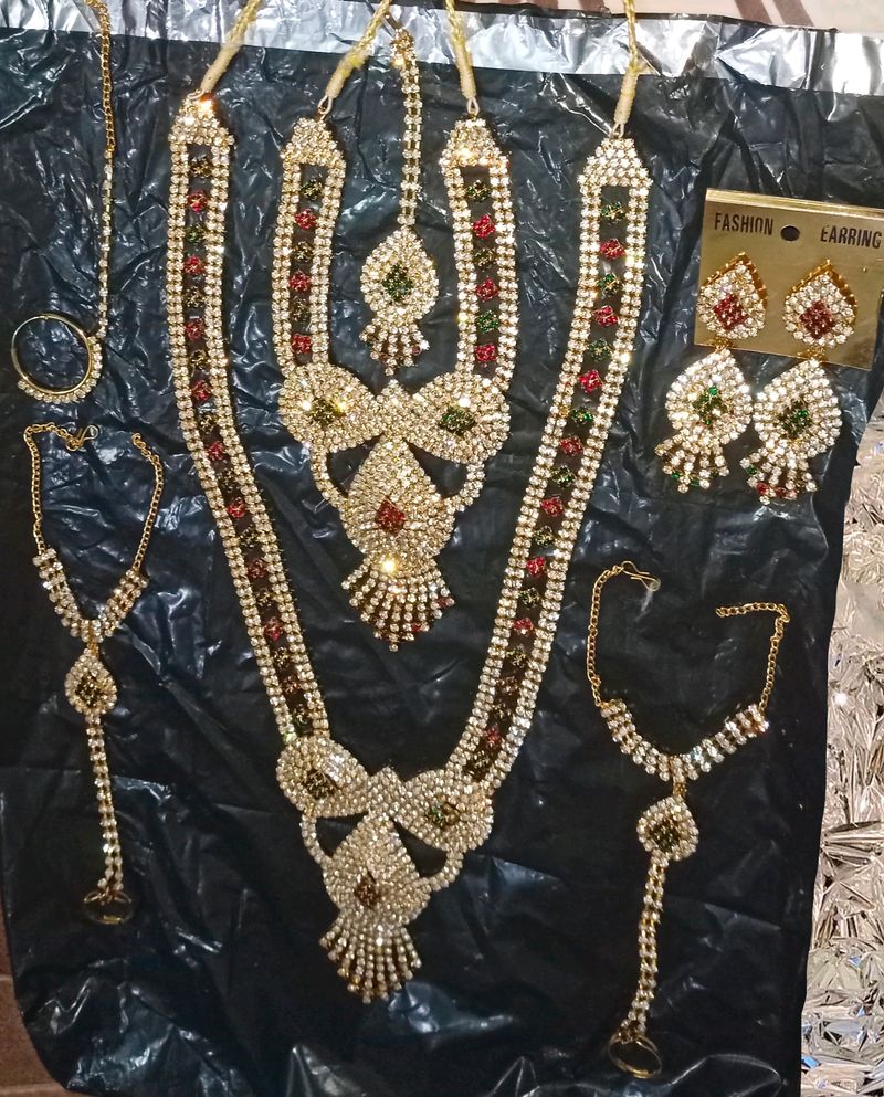 Bridal Hydrabadi Necklace Set
