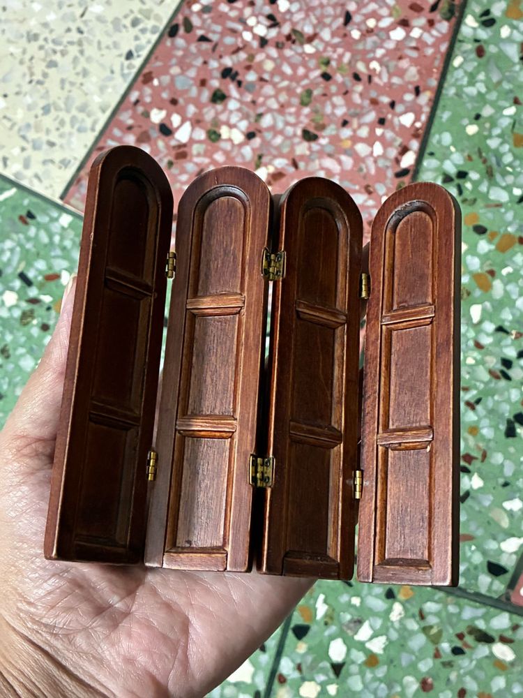 Miniature Wooden Room Divider