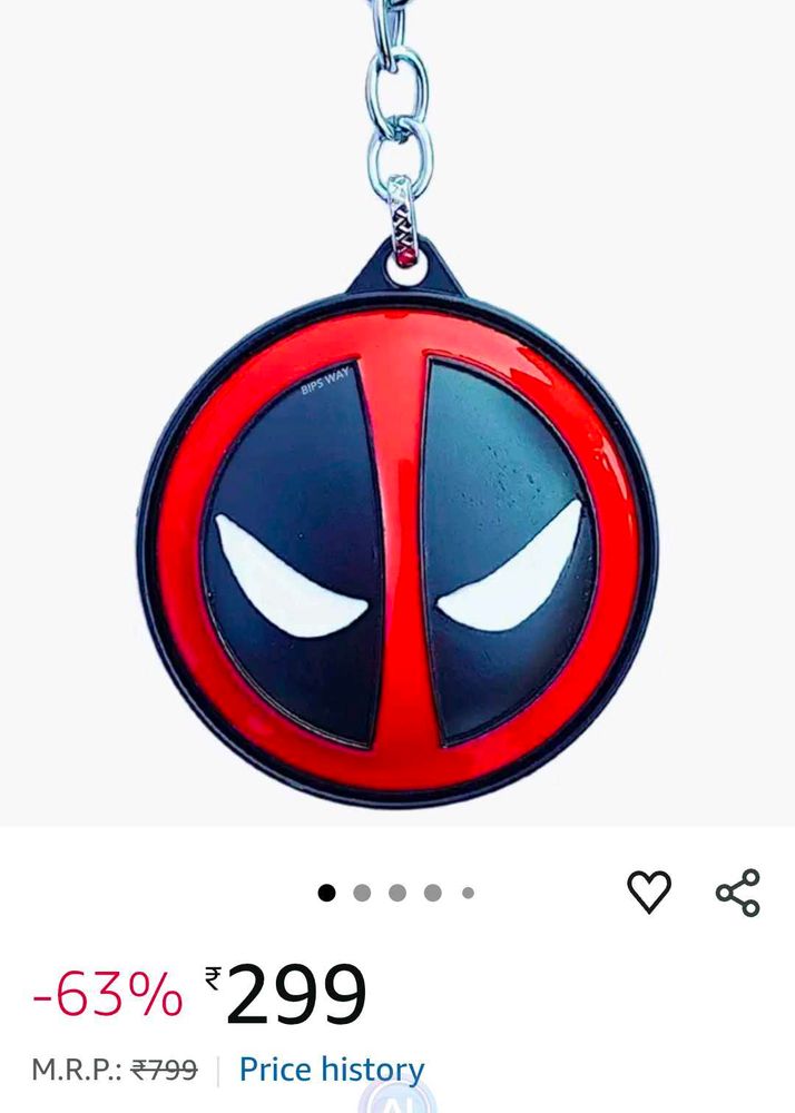 Deadpool Keychain