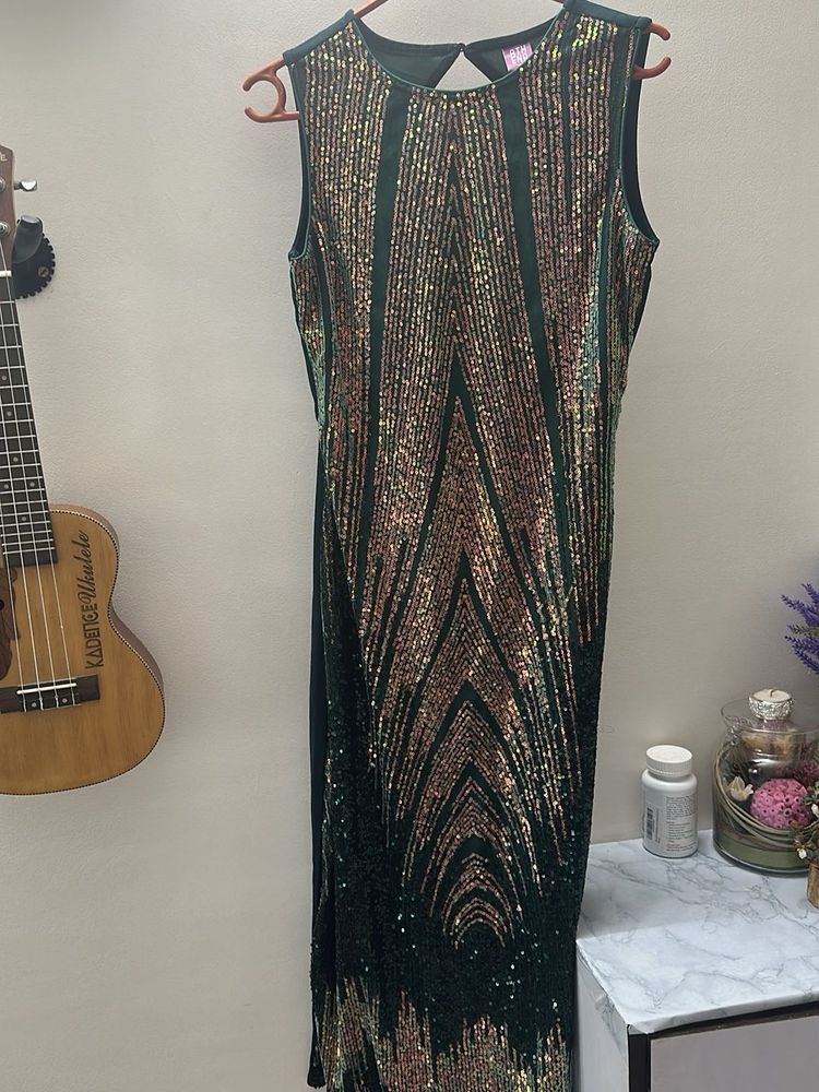 Sequin Maxi Dress