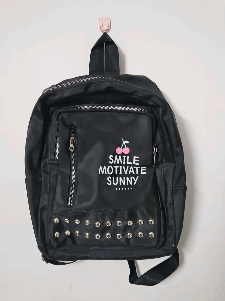 Stylish Black Backpack