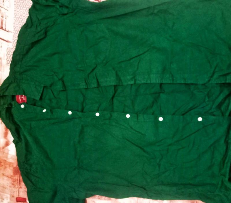 Green Casual Shirt