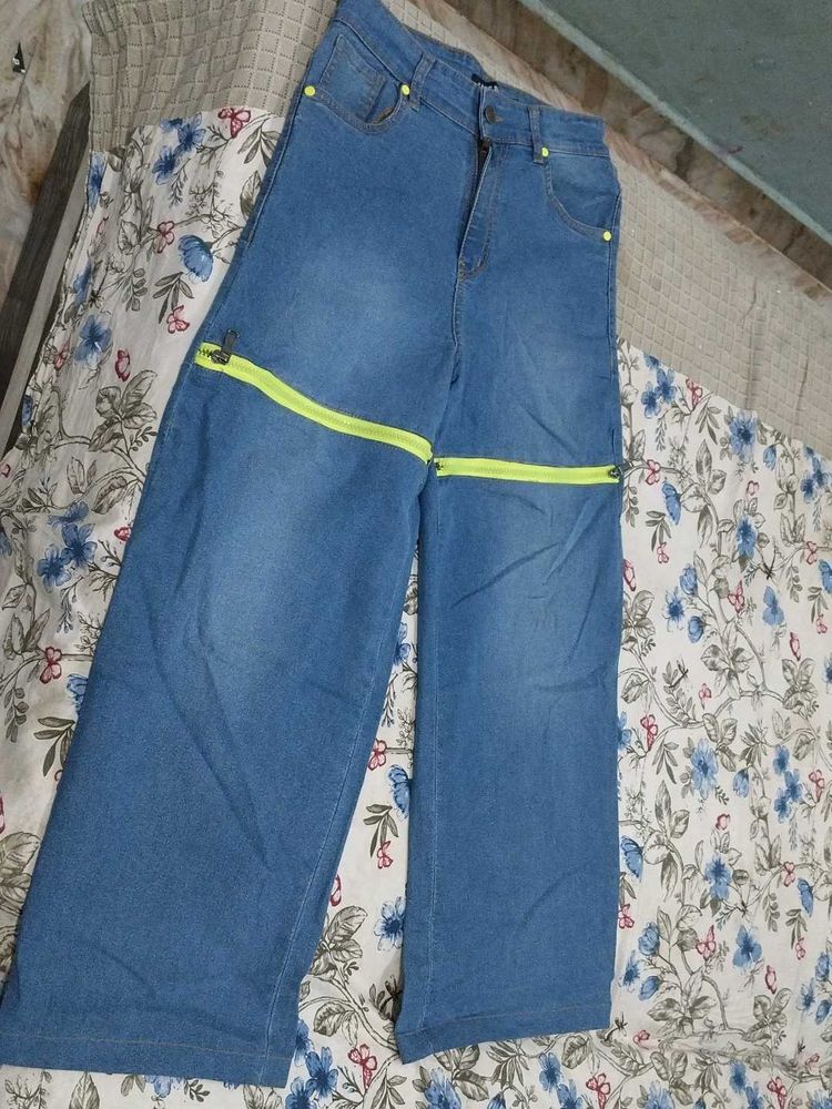 Convertible Zip-Off Jeans