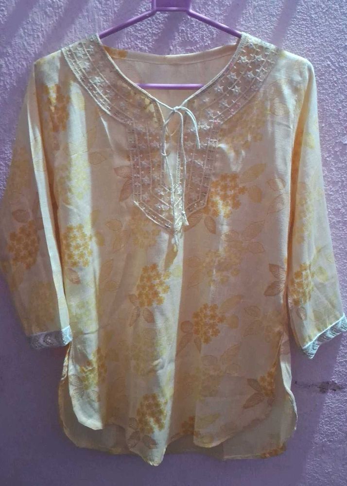 Floral Print Kurti