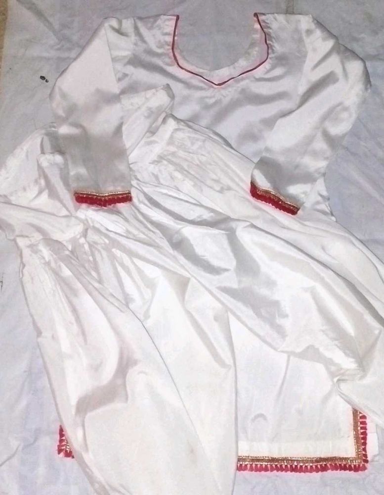 Silk Sarwar Kurti Patyali