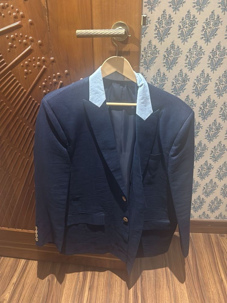 Navy Blue Blazer - kalpraag