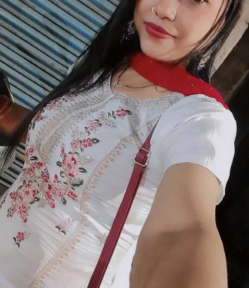 Elegant Floral Kurta Set