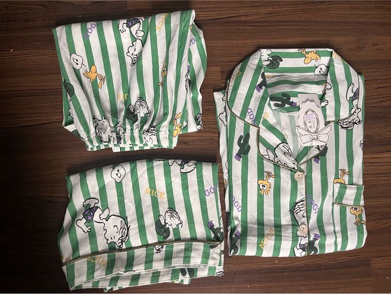 Pinteresty 3 Piece Nightsuit Set