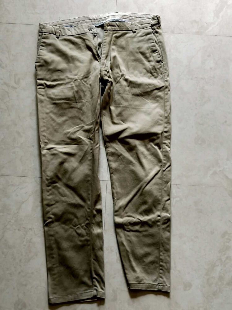 Khaki Casual Pants