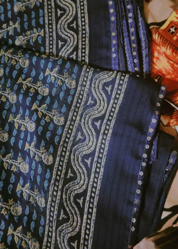 Elegant Blue sarees