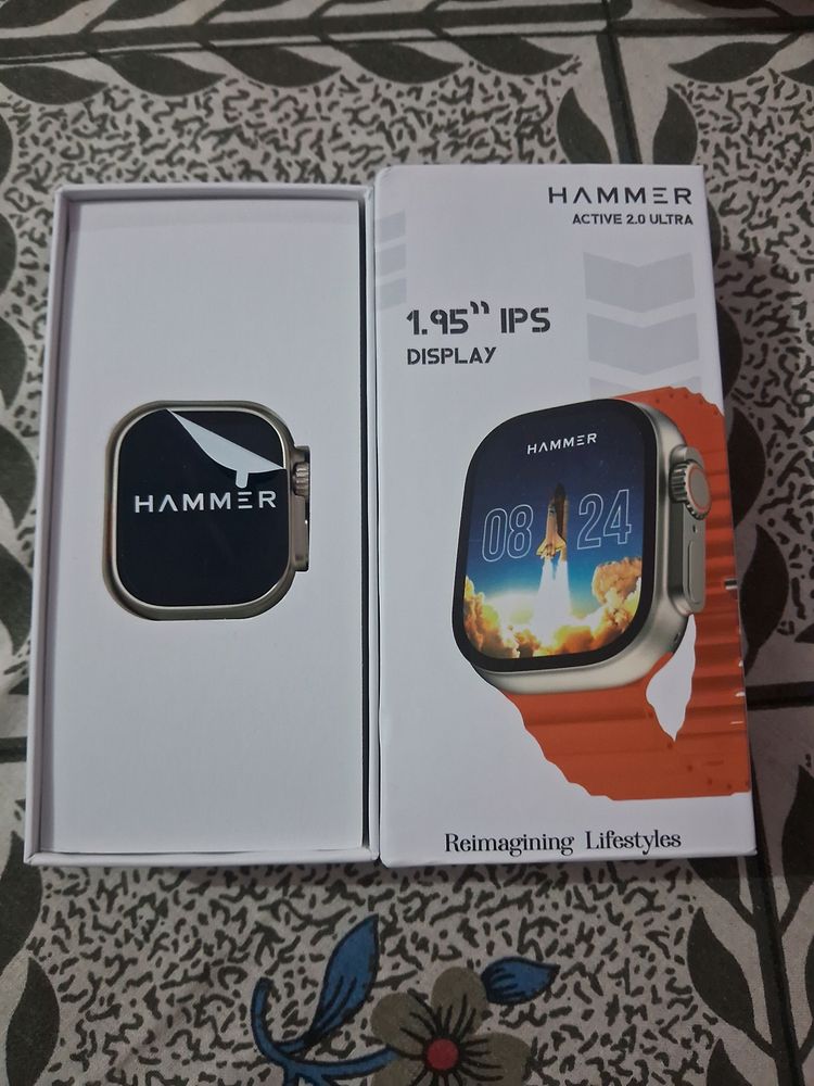 Hammer Active 2.0 Smart Watch With Wireless Charge