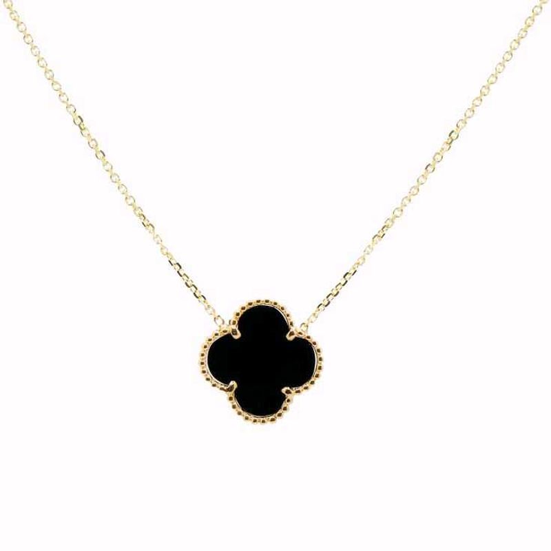 Clove necklace (black)