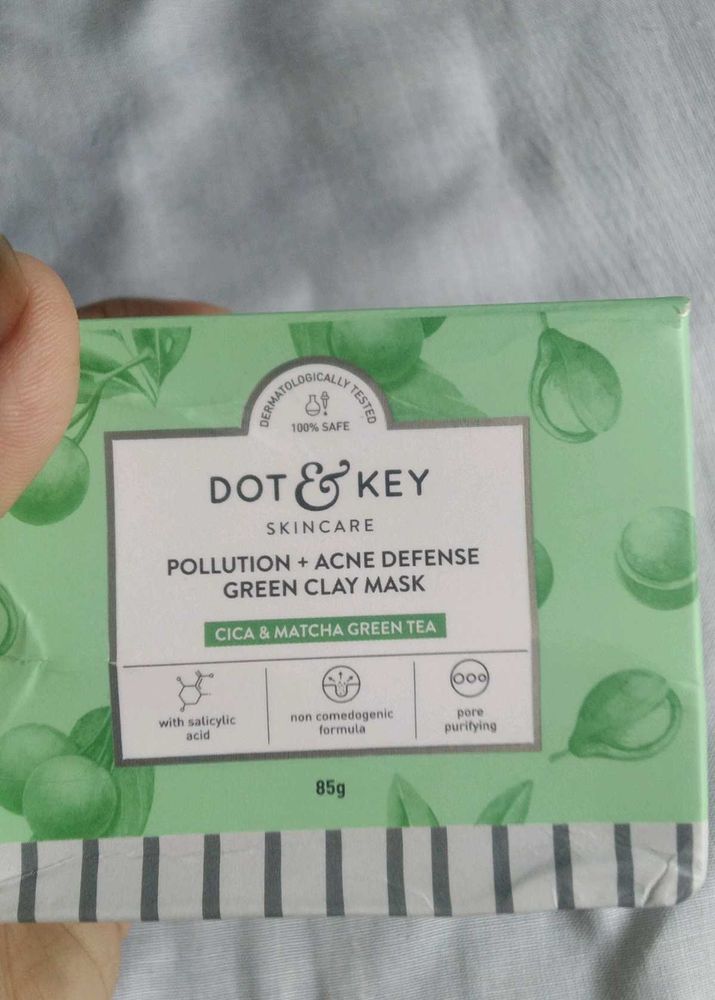 Dot &amp; Key Green Clay Mask / Sunday Offer