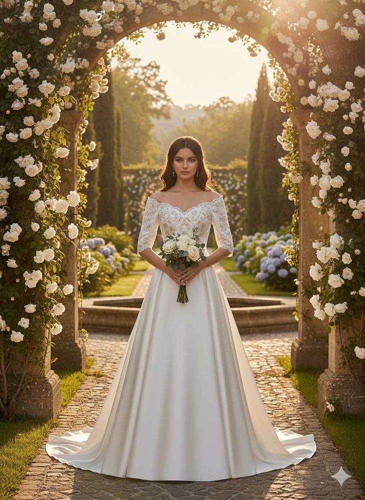 Elegant Bridal gown