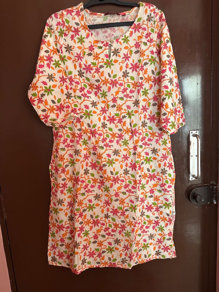 Floral Print Kurti