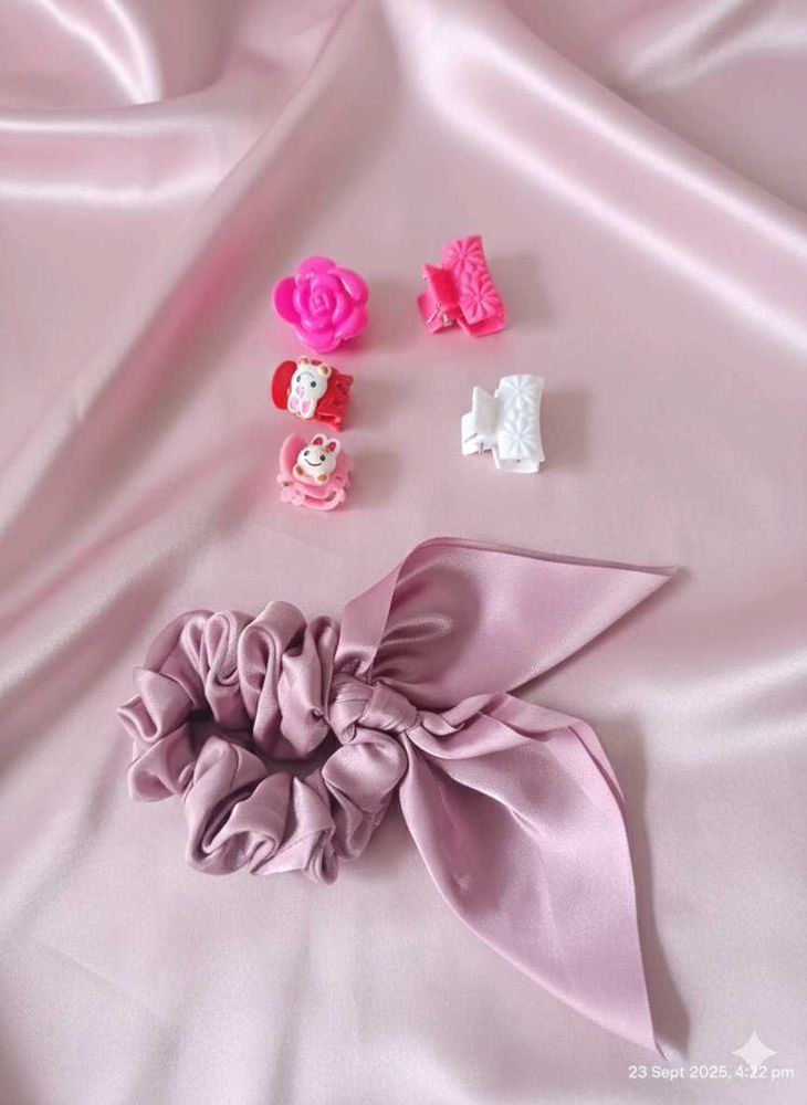 scrunchie, cute hair accessories
