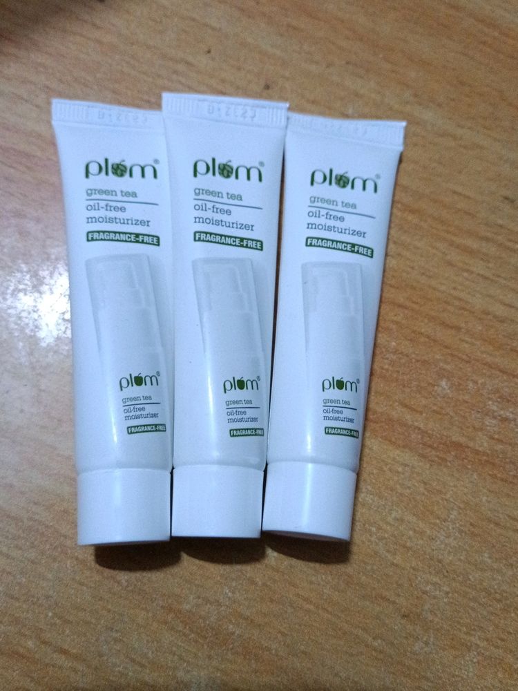 Combo Of 3 Mini Plum Oil FREE Moisturizer