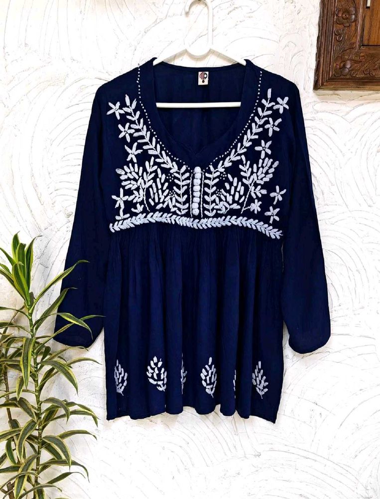 🫐 Embroidered Tunic