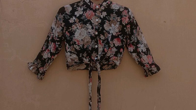 Black Knot Top For Women