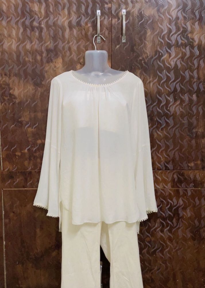 Pintresty Imported Chiffon Tunic Long Kurta Top