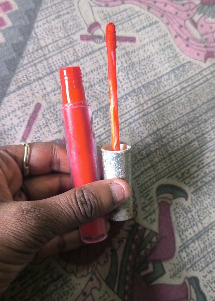 Vibrant Red Lip Gloss