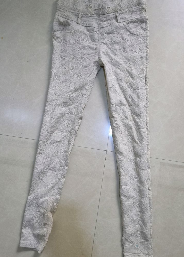 Patterned Jeggings For Womens