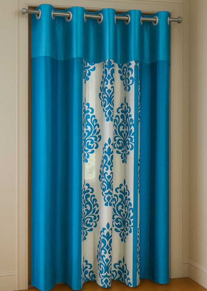 Stylish Blue Curtains(new)