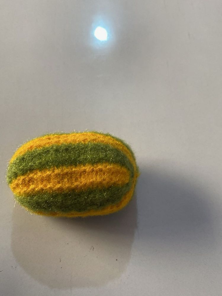 Striped Wool Toy