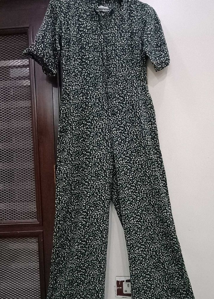 Floral Print Jumpsuit