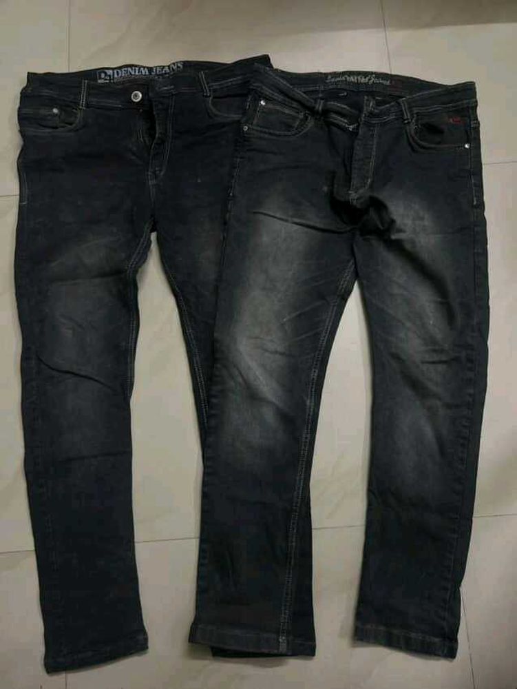 2 black slim pants for adolescence age child