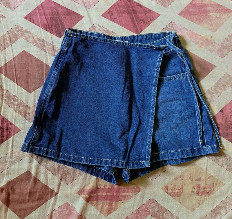 Freakins Denim Skort