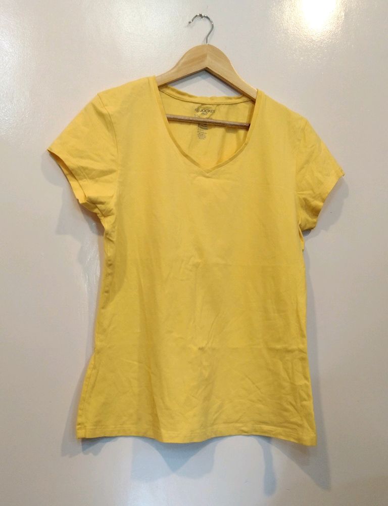 Jockey Yellow Tshirt(Women)